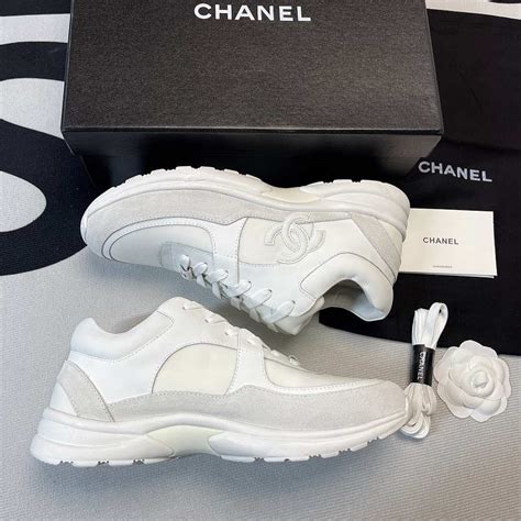 ladies chanel trainers uk|Chanel low top trainer white.